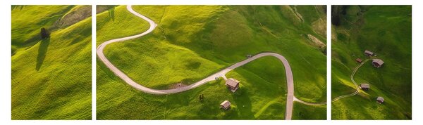 Obraz - Náhorní louka (170x50 cm)