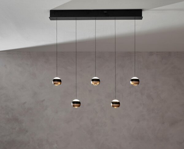 ZÁVĚSNÉ LED SVÍTIDLO, 100/10,5/200 cm Trio Leuchten - Závěsná světla