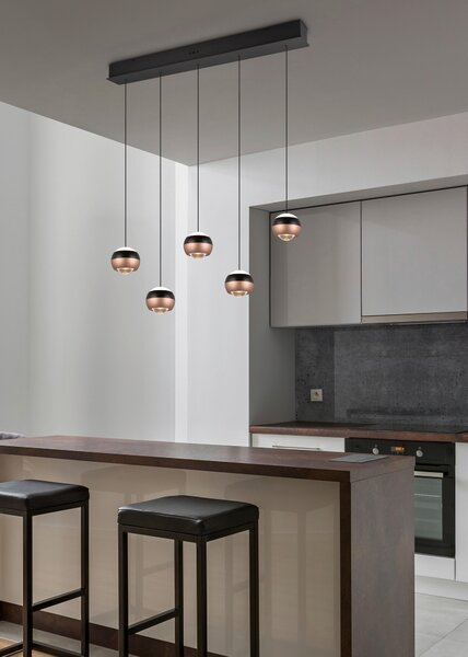 ZÁVĚSNÉ LED SVÍTIDLO, 100/10,5/200 cm Trio Leuchten - Závěsná světla