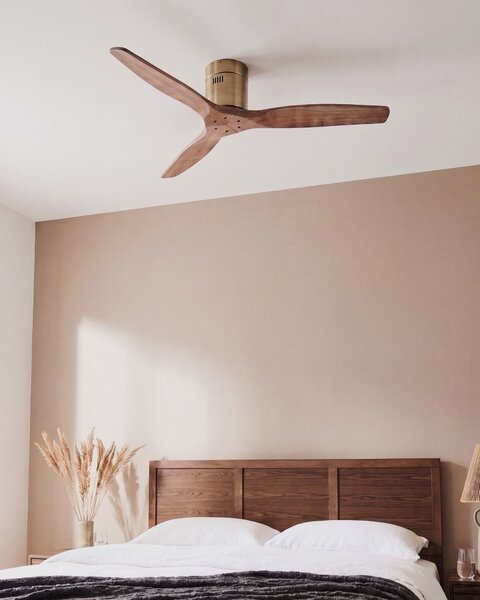 Stropní ventilátor HARNEY s dálkovým ovládáním Hnědá