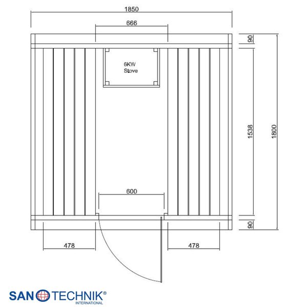 SUDOVÁ SAUNA Sanotechnik, Online Only
