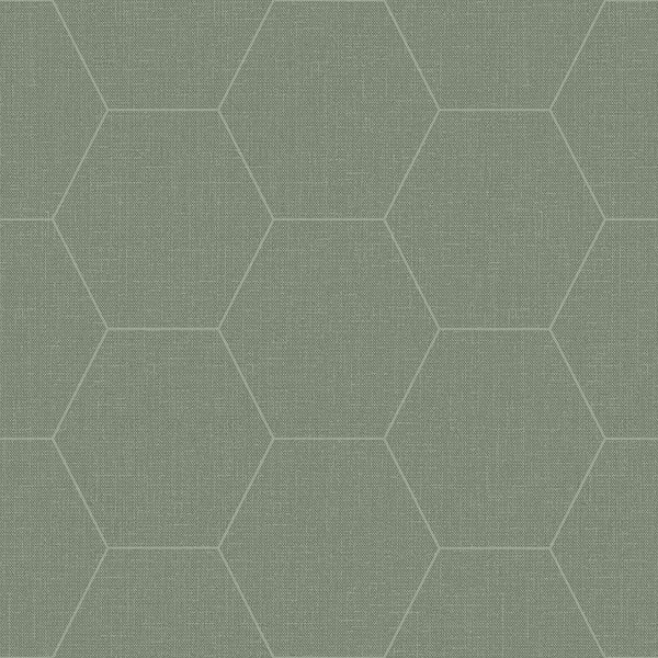 Geometrická vliesová tapeta na zeď, hexagony 148751, Blush, Esta Home