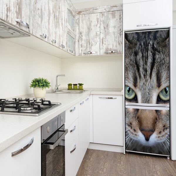 Nálepka fototapeta lednička Oči kočky FridgeStick-70x190-f-114220094