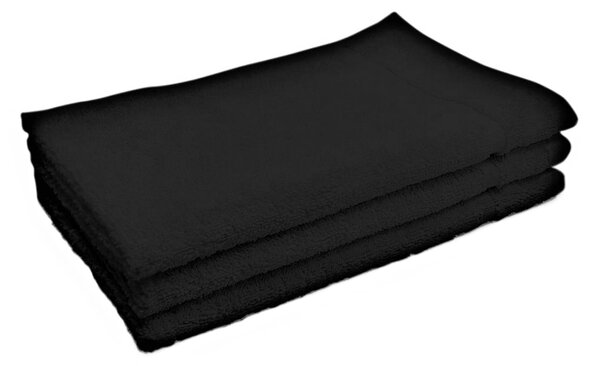 Ručník Classic 30x30 cm černý