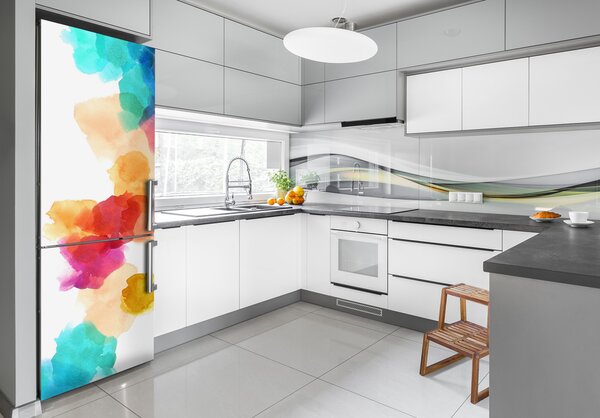Nálepka fototapeta lednička Barevné skvrny FridgeStick-70x190-f-114298878