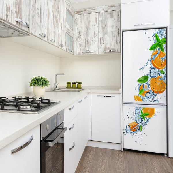 Nálepka na ledničku samolepící Pomeranče FridgeStick-70x190-f-114418756