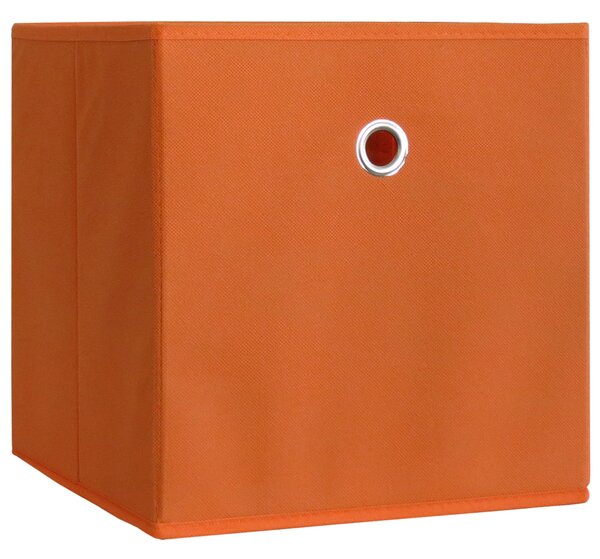 VCM Skládací box oranžový, 2 kusy