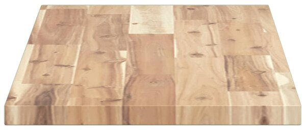 Plovoucí police 100 x 30 x 2 cm neošetřené akáciové dřevo 3279375