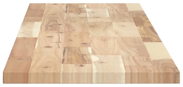 Plovoucí police 120 x 30 x 2 cm neošetřené akáciové dřevo 3279379