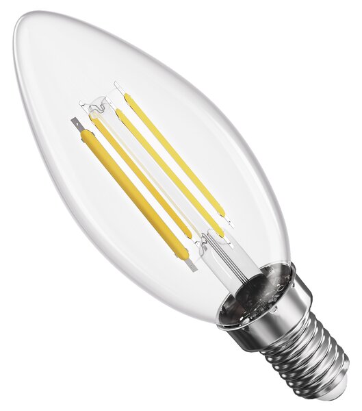 LED žárovka filament ZF3D42 E14, 5,9W, teplá bílá
