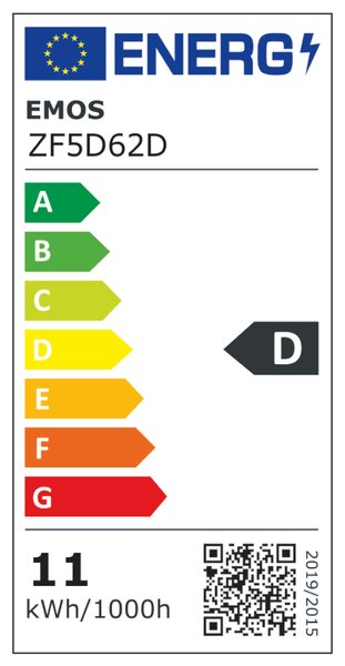 Stmívatelná LED žárovka filament ZF5D62D E27, 11W, teplá bílá