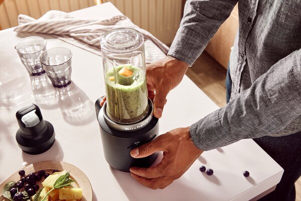 KitchenAid 5KSBR256BM Mixér Go s baterií