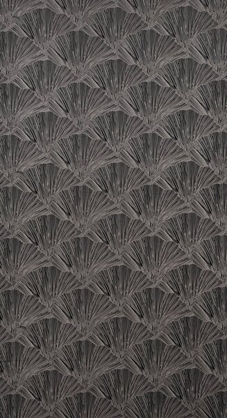 ZATEMŇOVACÍ ZÁVĚS NA KROUŽCÍCH PIERRE CARDIN GOYA 140X250 CM ČERNÁ