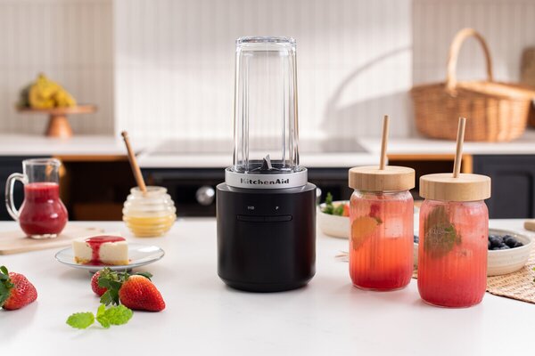 KitchenAid 5KSBR256BM Mixér Go s baterií