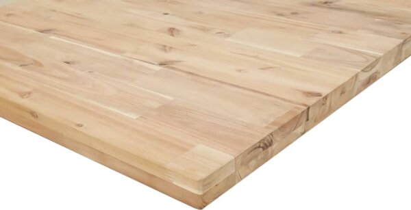 Koupelnová deska neošetřená 80x60x4 cm masivní akáciové dřevo 3279683