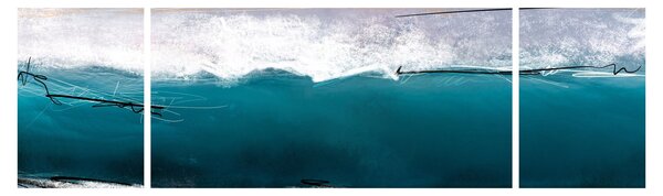 Obraz - Abstrakce (170x50 cm)