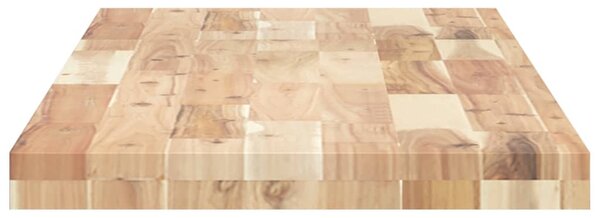 Plovoucí police 120 x 40 x 4 cm neošetřené akáciové dřevo 3279483