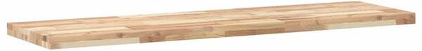 Koupelnová deska neošetřená 140x40x4 cm masivní akáciové dřevo 3279675