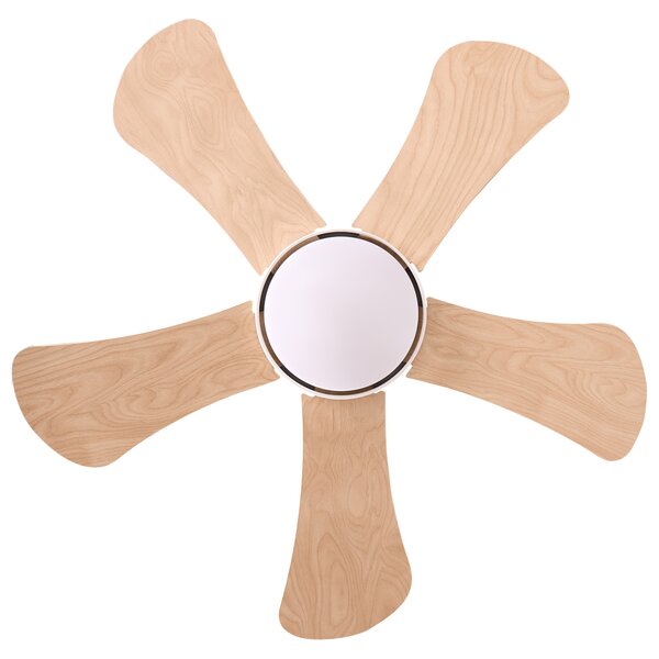 Stropní ventilátor se světlem BIVENS s dálkovým ovládáním LED Světle béžová