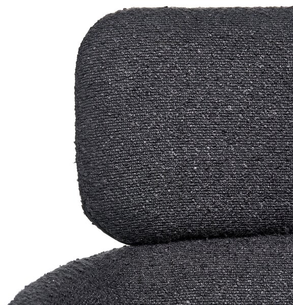 Židle k psacímu stolu ALENA Buklé Černá
