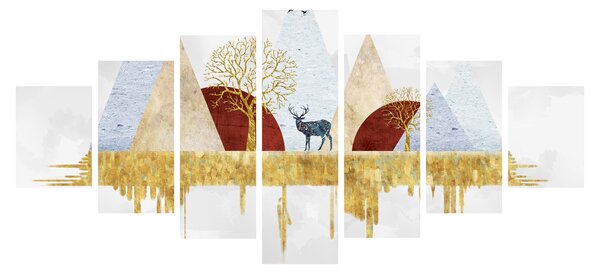 Obraz - Dekor (210x100 cm)