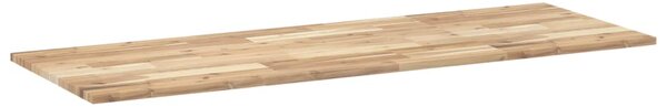 Koupelnová deska neošetřená 120x50x2 cm masivní akáciové dřevo 3279664
