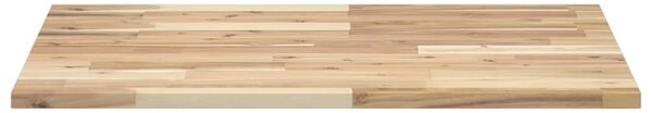 Koupelnová deska neošetřená 80x60x2 cm masivní akáciové dřevo 3279667
