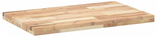 Koupelnová deska neošetřená 120x50x4 cm masivní akáciové dřevo 3279680