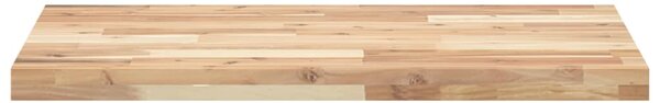 Koupelnová deska neošetřená 120x50x4 cm masivní akáciové dřevo 3279680