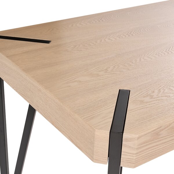 Jídelní stůl CAMBELL Taupe 130 cm 80 cm
