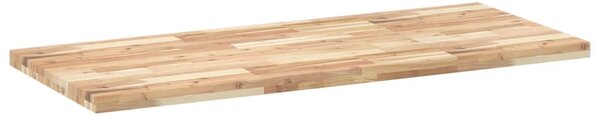 Koupelnová deska neošetřená 120x60x4 cm masivní akáciové dřevo 3279685