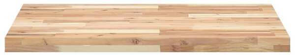 Koupelnová deska neošetřená 80x60x4 cm masivní akáciové dřevo 3279683