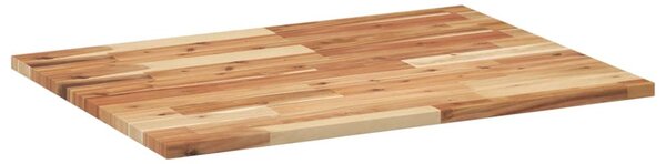 Koupelnová deska napuštěná olejem 80x60x2 cm masivní akácie 3279699
