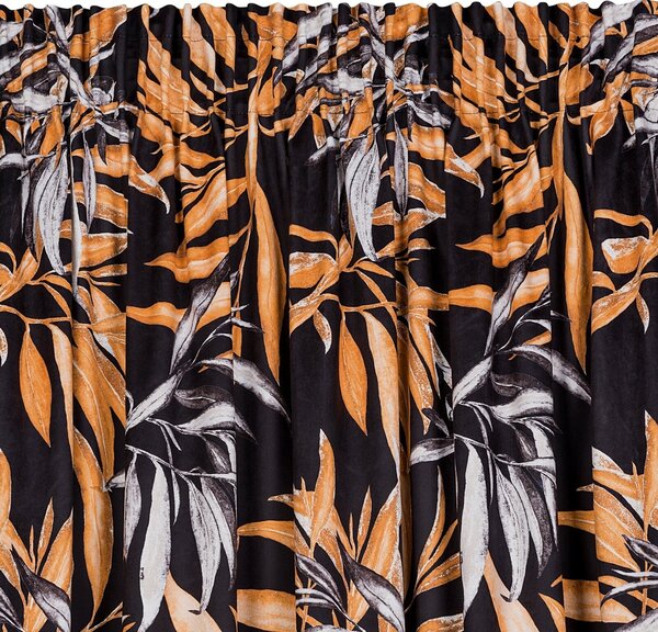 ZATEMŇOVACÍ ZÁVĚS NA PÁSCE PIERRE CARDIN ZOJA 140X270 CM VZOROVANÁ