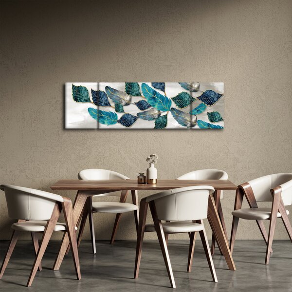 Obraz - Ilustrace peří (170x50 cm)