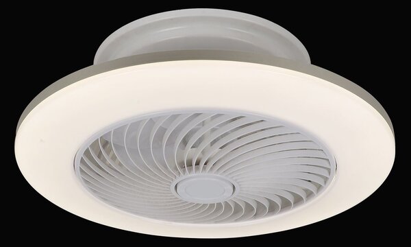 RABALUX Stmívatelné LED stropní svítidlo s ventilátorem DALFON, 36W, 3000K-6000K, 55cm, kulaté