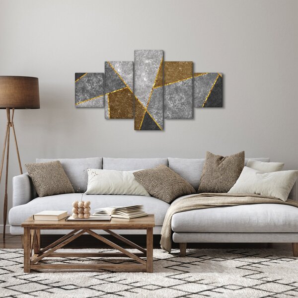 Obraz - Imitace materiálů (125x70 cm)