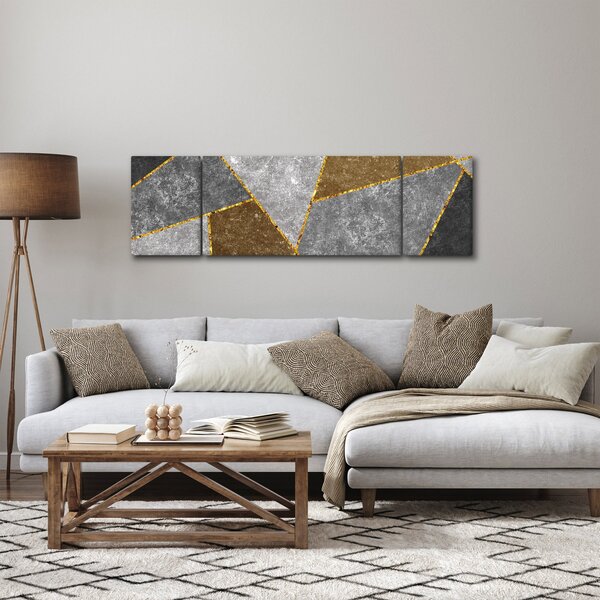 Obraz - Imitace materiálů (170x50 cm)