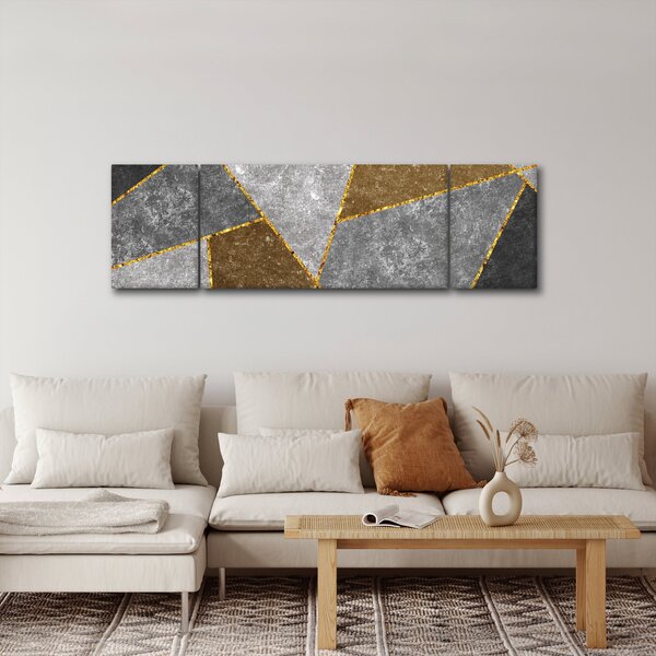 Obraz - Imitace materiálů (170x50 cm)