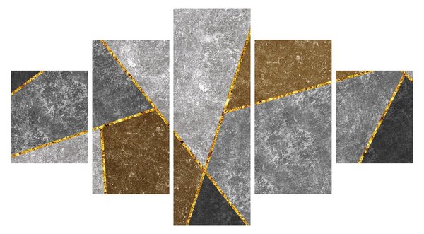 Obraz - Imitace materiálů (125x70 cm)