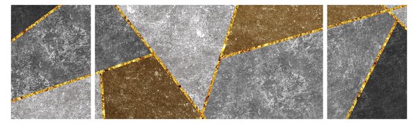 Obraz - Imitace materiálů (170x50 cm)