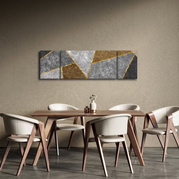 Obraz - Imitace materiálů (170x50 cm)