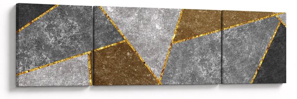 Obraz - Imitace materiálů (170x50 cm)