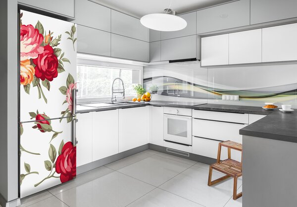Samolepící nálepka na ledničku Divoká růže FridgeStick-70x190-f-116349664