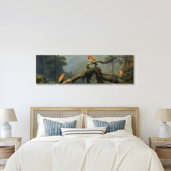 Obraz - Tropický les (170x50 cm)