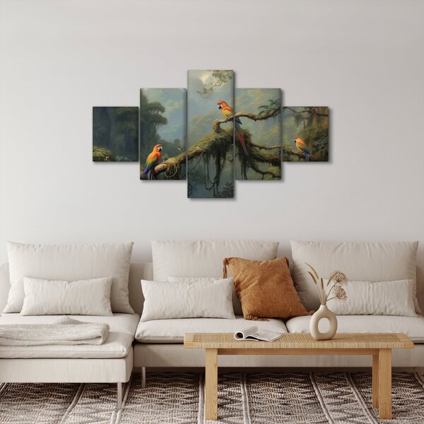 Obraz - Tropický les (125x70 cm)