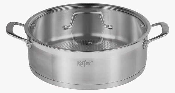 Hrnec z nerezové oceli's pokličkou Käfer