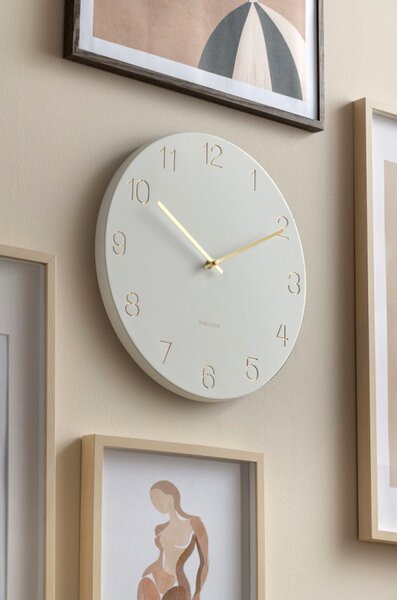 Designové nástěnné hodiny 5762WH Karlsson 40cm