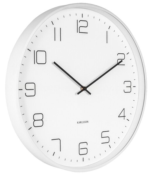 Designové nástěnné hodiny 5751WH Karlsson 40cm