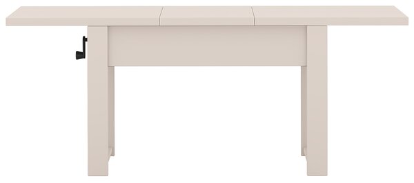 Rozkládací polohovací konferenční stolek HOGO 3v1 | 120-157x62,5-74,5x67 cm | síla horní desky 32 mm | kašmír/nohy kašmír